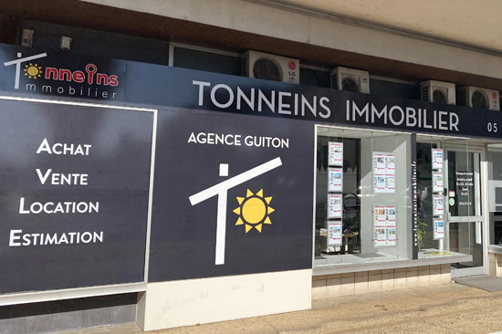 Photo de notre agence immobilière à Tonneins